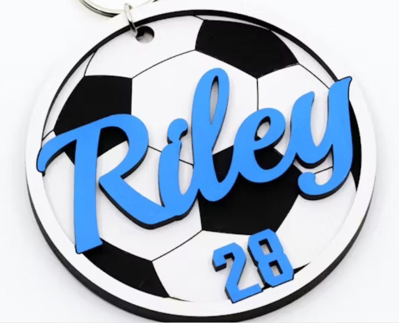Personalized Sports Ornaments