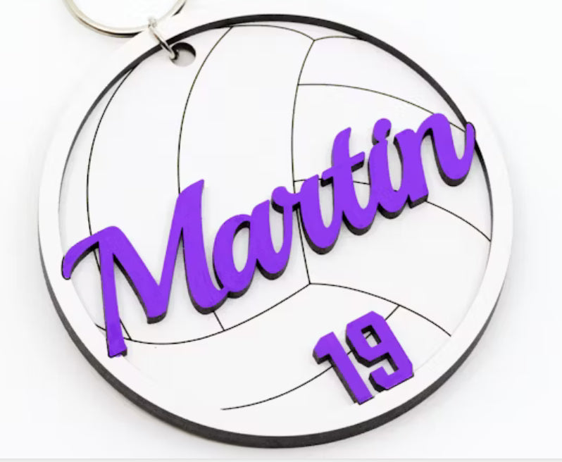 Personalized Sports Ornaments