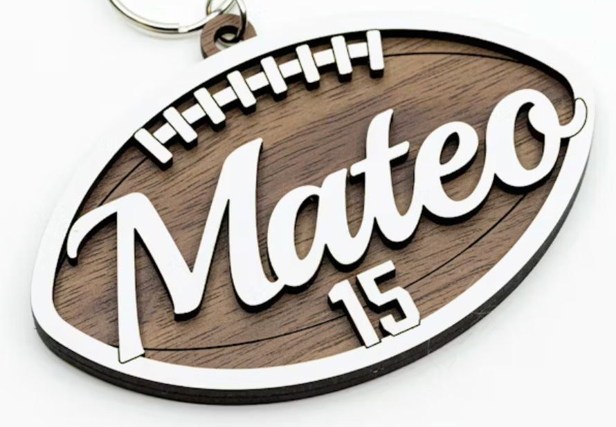 Personalized Sports Ornaments