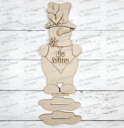 DIY Blank – Be Mine Snowman Shelf Sitter