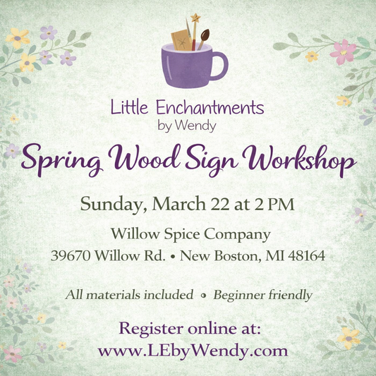3/22/2026 - Spring Crafts at Willow Spice Company