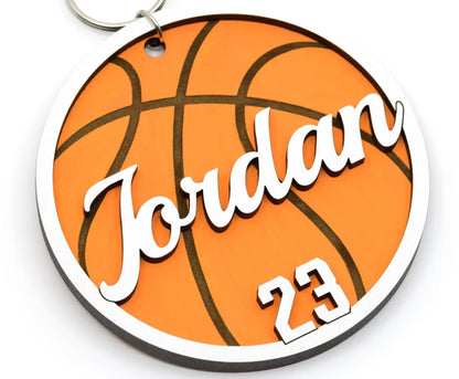 Personalized Sports Ornaments