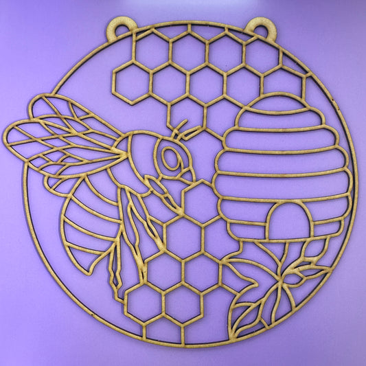 LD-11.5" Suncatcher Frame - Bee