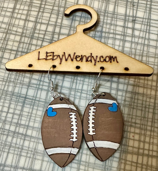 Football Earrings