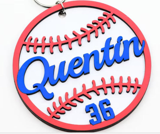 Personalized Sports Ornaments