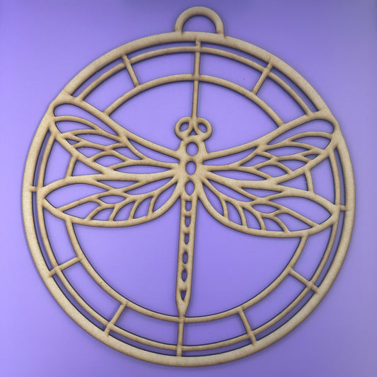 LD-11.5" Suncatcher Frame - Dragonfly