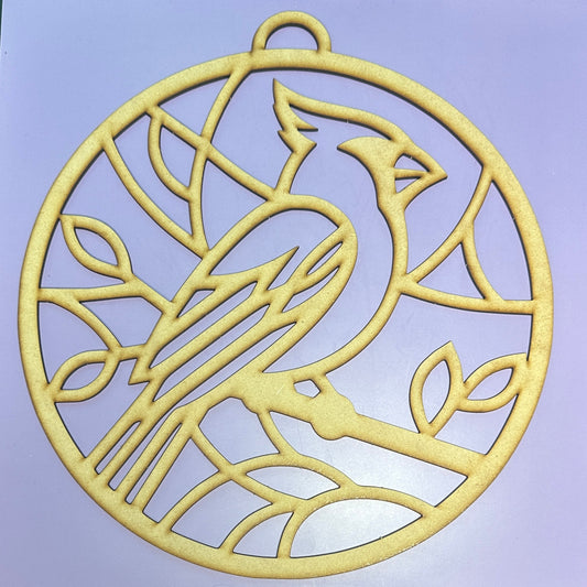 LD-11.5" Suncatcher Frame - Cardinal