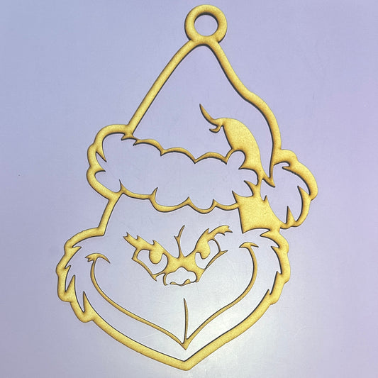 LD-Suncatcher Frame - Grinch Face