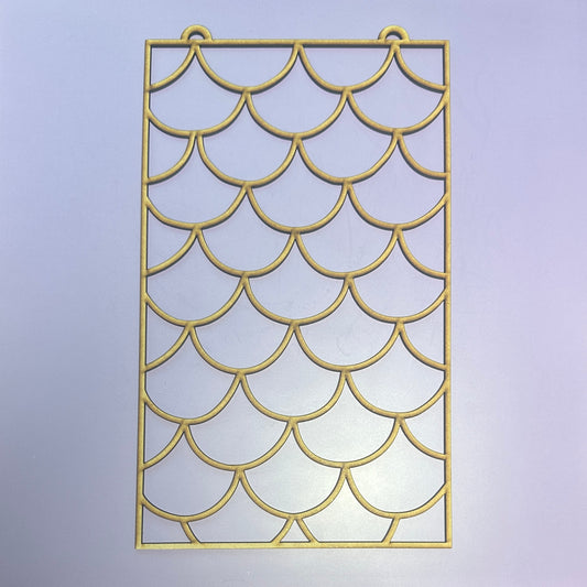 LD-Suncatcher Frame - Mermaid Scales