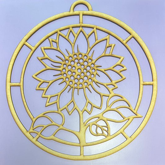 LD-11.5" Suncatcher Frame - Sunflower